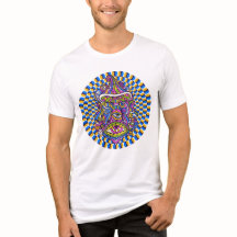 Psychedelisches Mushroom Swirl Unisex T-Shirt