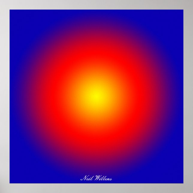 Psychedelisches Poster (Vorne)