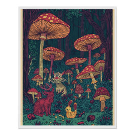 Psychedelisches Poster