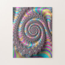 Psychedelisches Rainbow Unicorn Funky Nautilus Fra