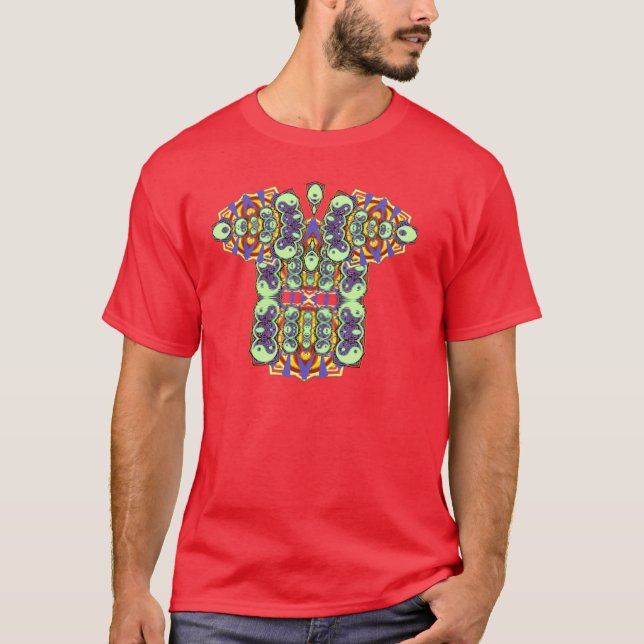 PSYCHEDELISCHES Schild von Balance T-SHIRTS (Vorderseite)
