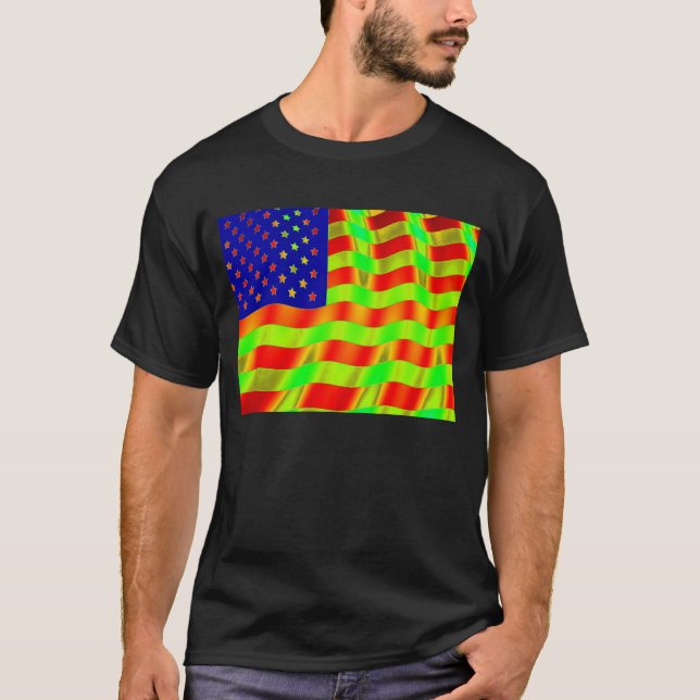Psychedelisches Shirt (Vorderseite)