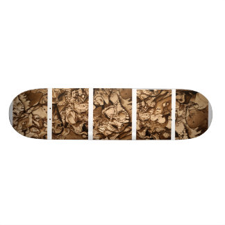 Psychedelisches Skateboard