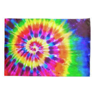 Psychedelisches Supernova-Sturm-Krawatten-Muster Kissenbezug