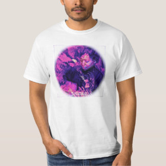 Psychedelisches T-Shirt durch C. Grampp (weiß)