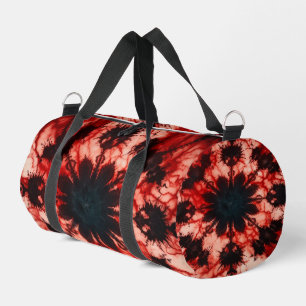 Psychedelisches Tie Dye Bloom Weekender Kit Duffle Bag