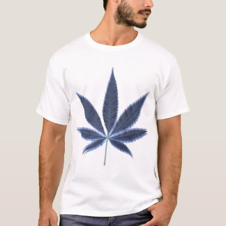 Psychedelisches Topf-Blatt T-Shirt