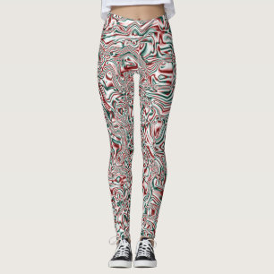 Psychedelisches Weihnachten Leggings