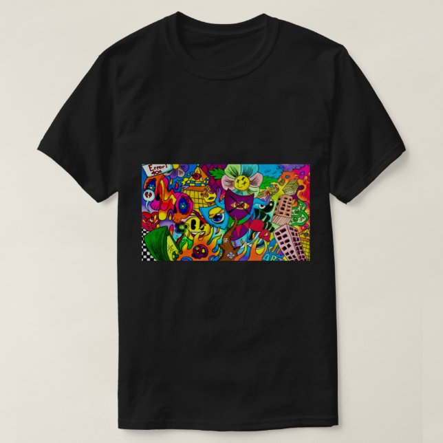 Psychedelix - vexx inspired    T-Shirt (Design vorne)