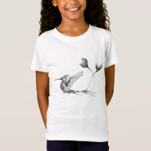 Psychedlic Vogel-Tätowierung T-Shirt