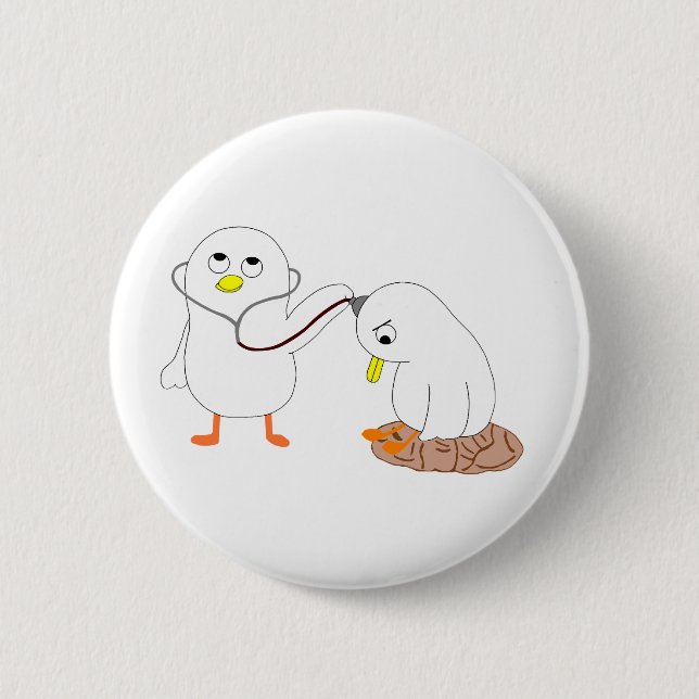 Psychiater Button (Vorderseite)