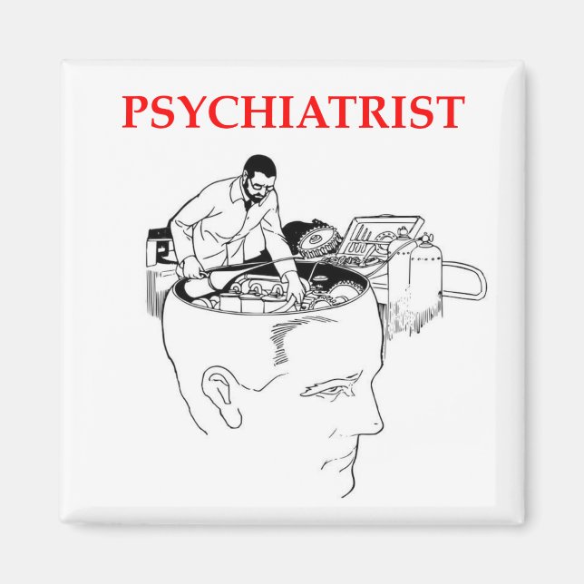 Psychiater Magnet (Vorne)
