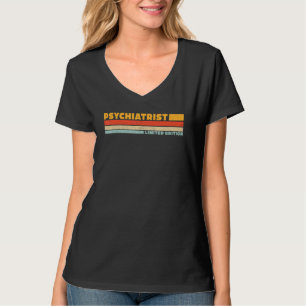 Psychiater Retro Berufstitel Beruf T-Shirt