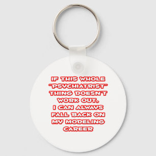 Psychiater Spaß ... Modellieren Schlüsselanhänger