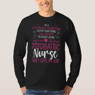 Psychiatrische Aufwertung der Krankenschwester Psy T-Shirt