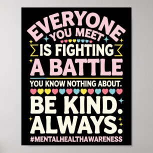 Psychiatrische Erkrankung Monat Depressive Poster