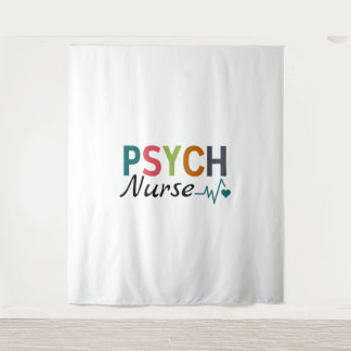 Psychiatrische Krankenpflege Wandteppich