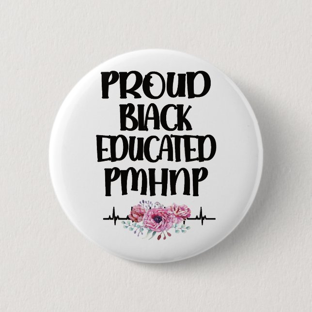 Psychiatrische Krankenpfleger PMHNP Button (Vorderseite)