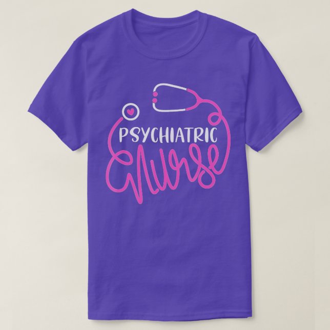 Psychiatrische Krankenschwester Niedliche RN Psych T-Shirt (Design vorne)