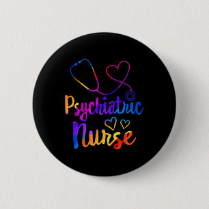 Psychiatrische Krankenschwester Woche Psychiatrisc Button
