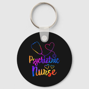 Psychiatrische Krankenschwester Woche Psychiatrisc Schlüsselanhänger