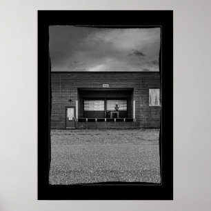 Psychiatrische Lakehead Klinik Nr. 2 an der Grenze Poster