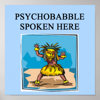 Psychiatrischer Witz Poster