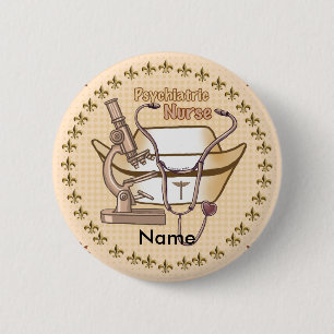 Psychiatrisches Button