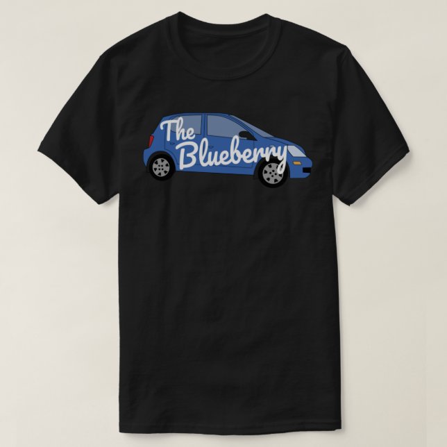 Psychisch die Blueberry-Aufkleber T-Shirt (Design vorne)