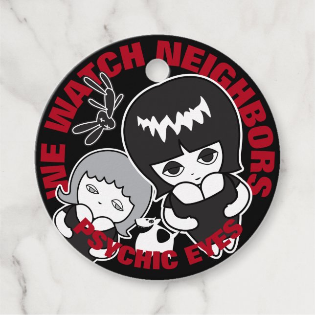 Psychische Augen Geschenkanhänger (Vorderseite)