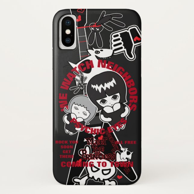 Psychische Augen Live Premium Case-Mate iPhone Hülle (Rückseite)