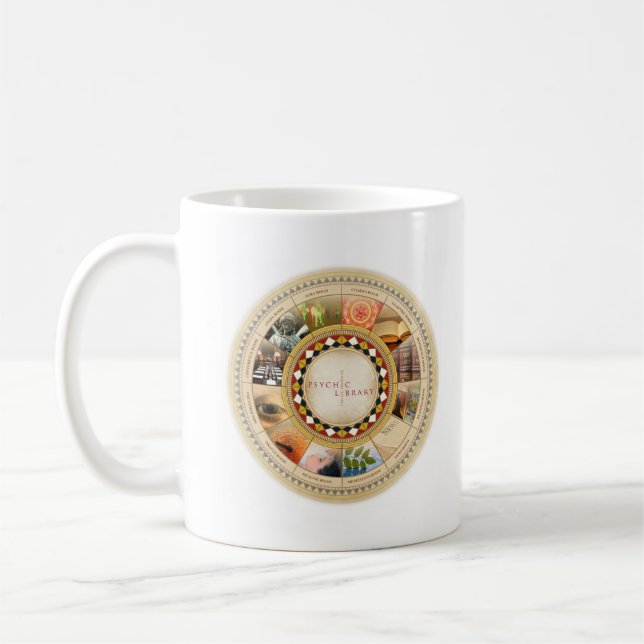 Psychische Bibliothek Coffe Tasse (Links)