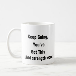 Psychische Gesundheit Behalte Sie dieses motiviere Kaffeetasse