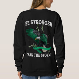 Psychische Gesundheit Bewusstsein Adler brechen da Sweatshirt