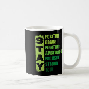 Psychische Gesundheit Bewusstsein Apparell Männer  Kaffeetasse