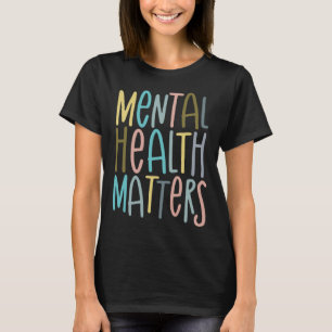 Psychische Gesundheit: Bewusstsein für Kindermädch T-Shirt