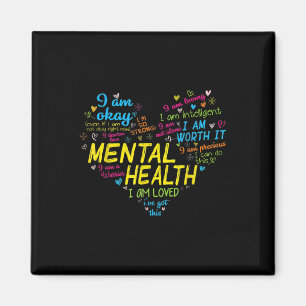 Psychische Gesundheit Bewusstsein Herz Psychische  Magnet