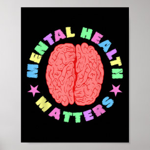 Psychische Gesundheit Bewusstsein psychische Gesun Poster