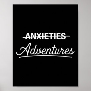 Psychische Gesundheit Bewusstsein Shirts Abenteuer Poster