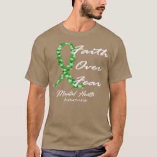 Psychische Gesundheit Bewusstsein über Angst in di T-Shirt
