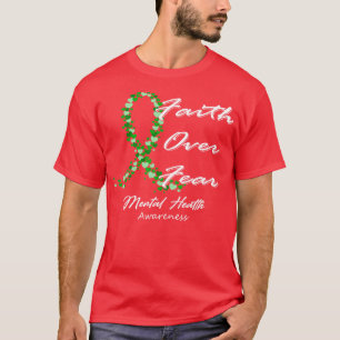 Psychische Gesundheit Bewusstsein über Angst in di T-Shirt
