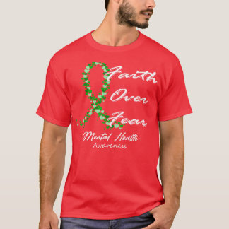 Psychische Gesundheit Bewusstsein über Angst in di T-Shirt