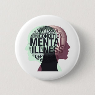 Psychische Gesundheit Button