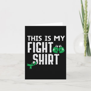Psychische Gesundheit Dieses mein Shirt im Kampf e Karte