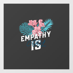 Psychische Gesundheit Fensteraufkleber