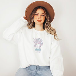 Psychische Gesundheit | Floral Woman Französisch G Sweatshirt