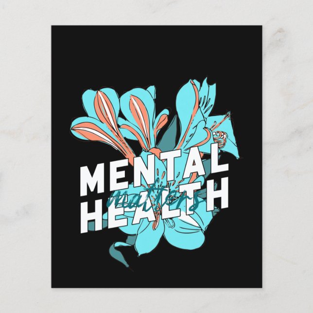 Psychische Gesundheit Flyer (Vorne)