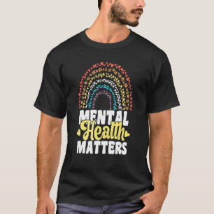 Psychische Gesundheit Fragen der Psychologie des m T-Shirt