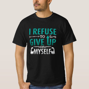 Psychische Gesundheit Ich weigere mich, mich selbs T-Shirt