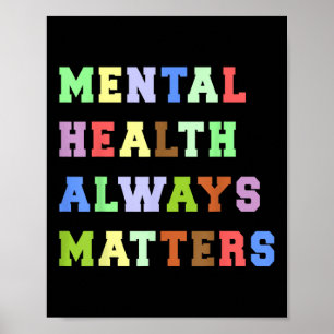 Psychische Gesundheit ist immer die Therapie emoti Poster